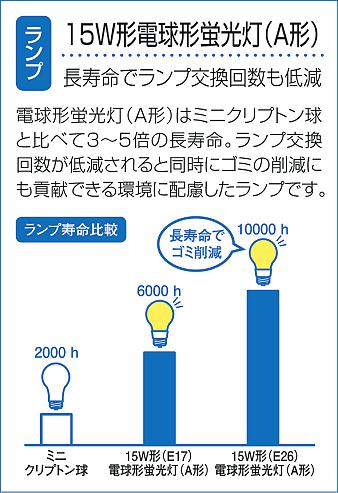 DAIKO 大光電機 人感センサー付アウトドアローポール DWP-35636E