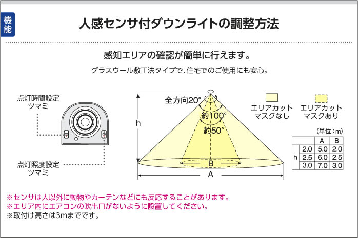 コイズミ照明 KOIZUMI SG形人感センサ付ダウンライト ADE550472 | 商品