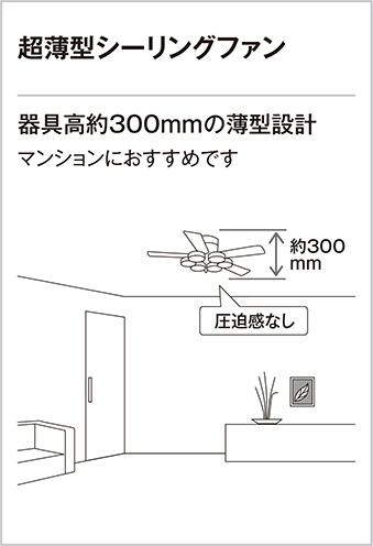 ODELIC オーデリック シーリングファン WF212LC | 商品情報 | LED照明器具の激安・格安通販・見積もり販売 照明倉庫  -LIGHTING DEPOT-