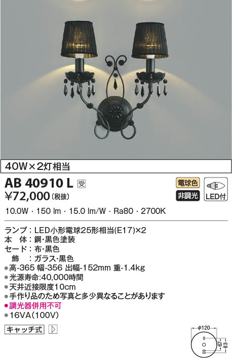 KOIZUMI(コイズミ照明) イルムブラケット AB40491L(代引不可)【送料無料】-