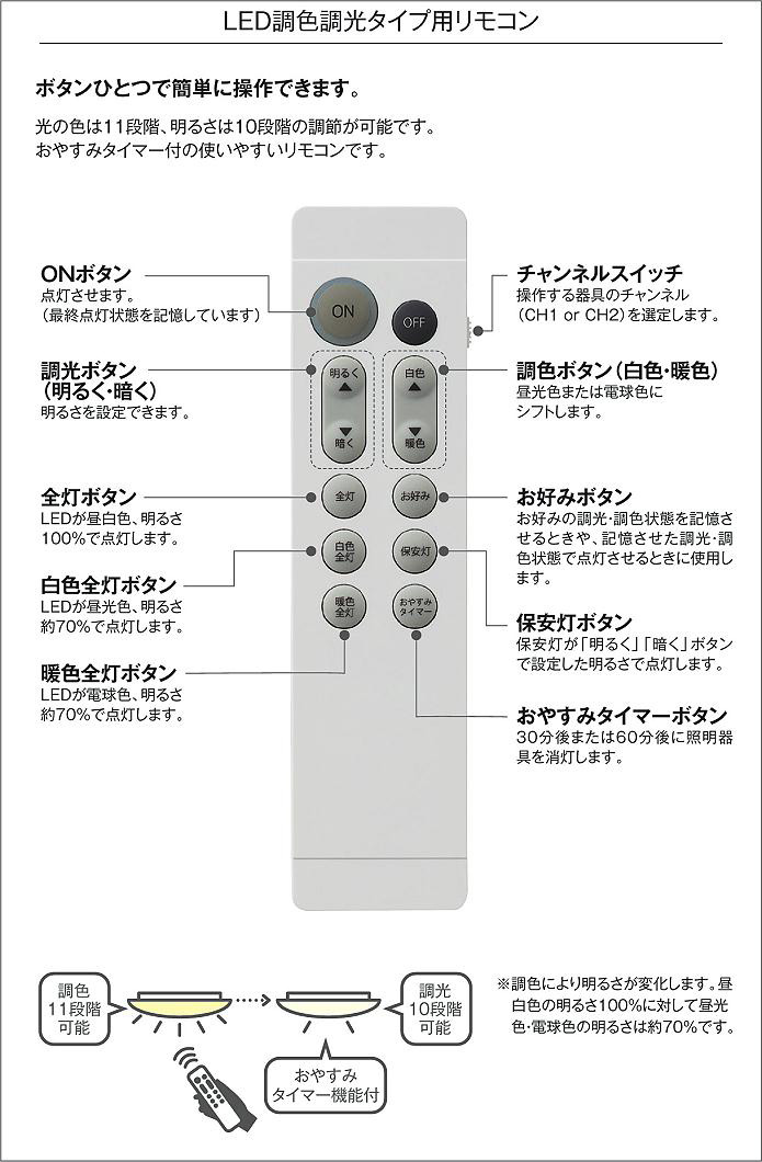 DAIKO 大光電機 和風調色シーリング DCL-40092E | 商品情報 | LED照明