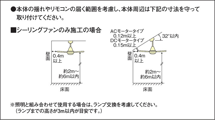 Panasonic シーリングファン XS9520 | 商品情報 | LED照明器具の激安