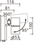 ODELIC �����ǥ�å� LED �������ƥꥢ�饤�� OG254915R1 �̿�6