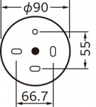 ODELIC �����ǥ�å� �֥饱�å� OB255069NR �̿�4