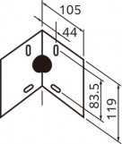 ODELIC �����ǥ�å� �֥饱�å� OB255400CR �̿�3