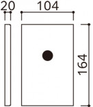 ODELIC �����ǥ�å� ��������桦���� PF308W1 �̿�1