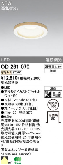 OD261070LED饤ȥ쥯ȡþηΡΡҸ-LIGHTING DEPOT-