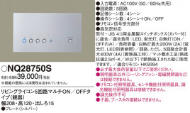 Panasonic ¾° NQ28750S