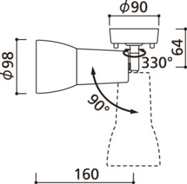 ODELIC ǥå LED ݥåȥ饤 OS256151BC ̿5