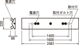 ODELIC ǥå ١饤 XL251538P1A ̿1