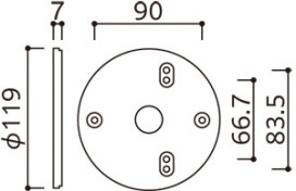 ODELIC ǥå 桦 PF216W ̿1