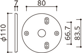 ODELIC ǥå 桦 PF215B ̿1