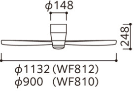 ODELIC ǥå 󥰥ե WF810 ̿4