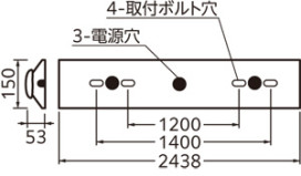 ODELIC ǥå ١饤 XL501003P1A ̿1