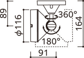 ODELIC ǥå ƥꥢ饤 OG254899 ̿4