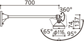 ODELIC ǥå ƥꥢ饤 OG254907 ̿4