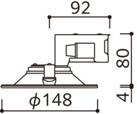 ODELIC ǥå 饤 OD261717R ̿5