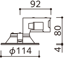 ODELIC ǥå 饤 OD261917R ̿5