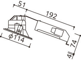 ODELIC ǥå 饤 OD261974R ̿5