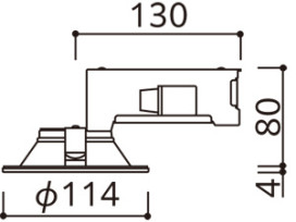 ODELIC ǥå 饤 OD361170R ̿5