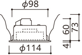 ODELIC ǥå 饤 OD361203LDR ̿5