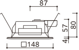 ODELIC ǥå 饤 OD361340BCR ̿5