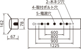 ODELIC ǥå ١饤 XL501011R1A ̿3