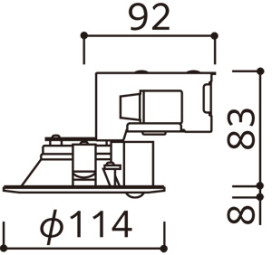 ODELIC ǥå 饤 OD361459R ̿5