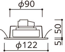 ODELIC ǥå 饤 OD361510MLR ̿5