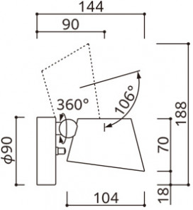 ODELIC ǥå LED å饤 OB255385BR ̿5