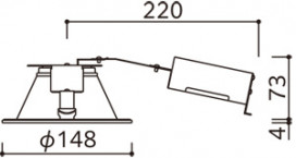 ODELIC ǥå LED 饤 OD361600R ̿4