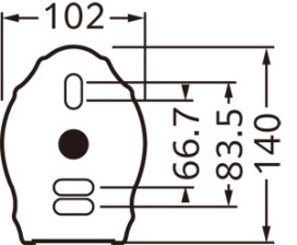 ODELIC ǥå LED ƥꥢ饤 OG264158LCR ̿3