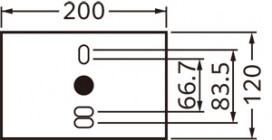 ODELIC �����ǥ�å� �֥饱�å� OB255359CR �̿�5