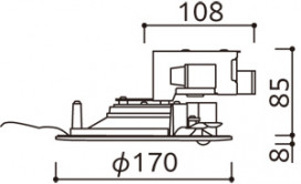 ODELIC �����ǥ�å� �������ƥꥢ�饤�� OD361212R �̿�5