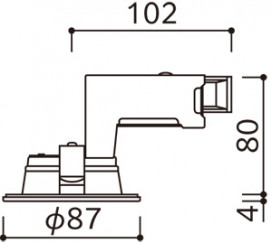 ODELIC �����ǥ�å� �������ƥꥢ�饤�� OD361635R �̿�3