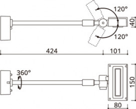 ODELIC �����ǥ�å� �������ƥꥢ�饤�� OG264126R1 �̿�3