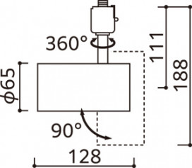 ODELIC �����ǥ�å� ���ݥåȥ饤�� OS256762BR �̿�5