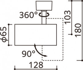 ODELIC �����ǥ�å� ���ݥåȥ饤�� OS256765BR �̿�6
