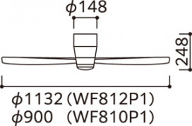 ODELIC �����ǥ�å� ������󥰥ե��� WF812P1 �̿�5