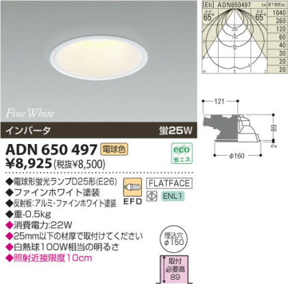 KOIZUMI ADN650497 ᥤ̿