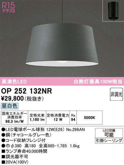 ODELIC �����ǥ�å� �ڥ����ȥ饤�� OP252132NR �ᥤ��̿�