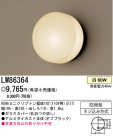 ѥʥ˥åŹ PANASONIC ƥꥢ饤 LW86364