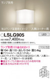 Panasonic �֥饱�å� LSLG905�þ��ʾ����LED�������η�¡��ʰ����Ρ����Ѥ�����䡡�����Ҹ� -LIGHTING DEPOT-