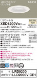 Panasonic ƥꥢ饤 XED1200VCE1þʾLEDη¡ʰΡѤ䡡Ҹ -LIGHTING DEPOT-