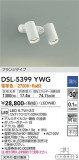 DAIKO ŵ ݥåȥ饤 DSL-5399YWGþʾLEDη¡ʰΡѤ䡡Ҹ -LIGHTING DEPOT-