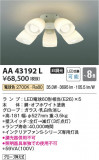 Koizumi ߾ ƥꥢե AA43192LþʾLEDη¡ʰΡѤ䡡Ҹ -LIGHTING DEPOT-