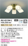 Koizumi ߾ ƥꥢե AA43196LþʾLEDη¡ʰΡѤ䡡Ҹ -LIGHTING DEPOT-