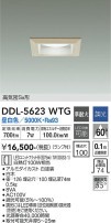 DAIKO ŵ 饤 DDL-5623WTG