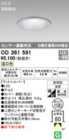 ODELIC ǥå LED ƥꥢ饤 OD361591