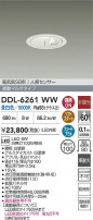 DAIKO ŵ LEDʹ󥵡ե饤 DDL-6261WW